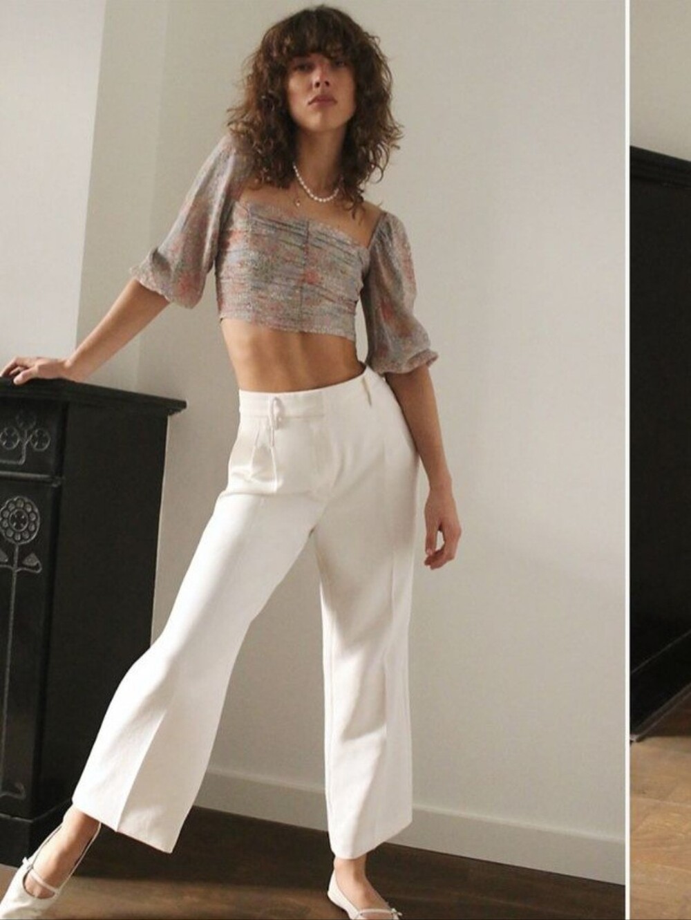 effortless pant cropped